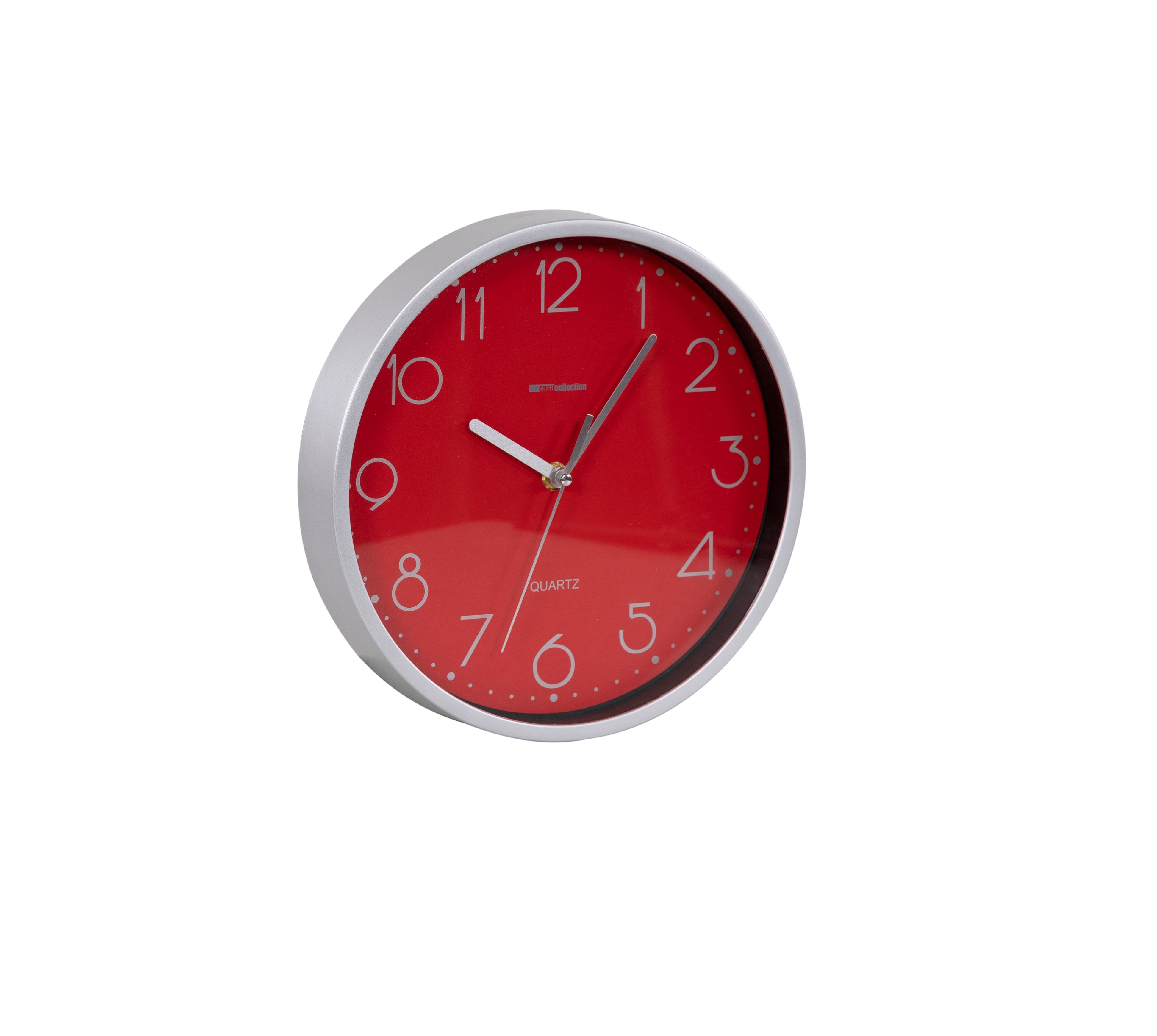 Orologio da parete: Design (rosso) - 25 cm - IN MAGAZZINO