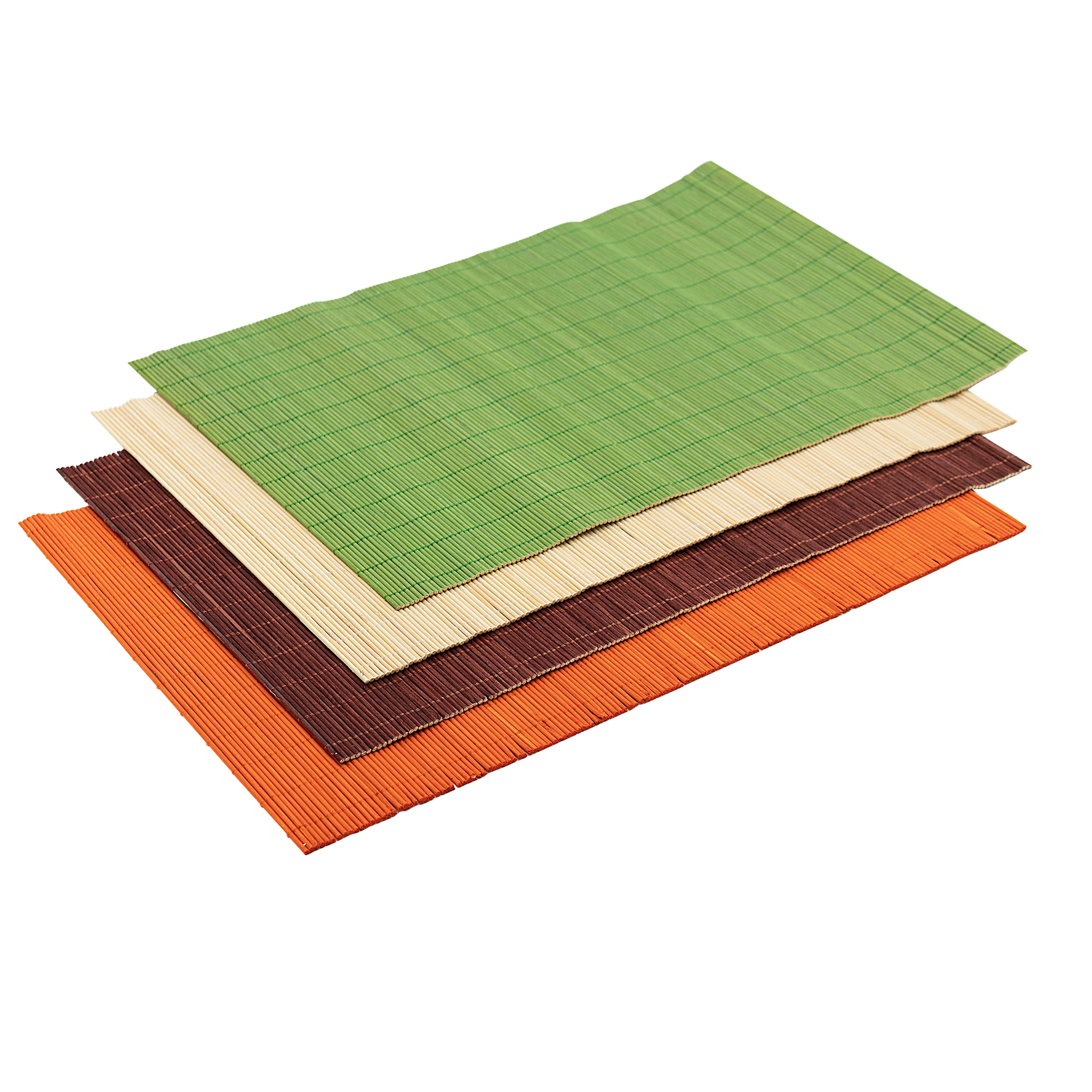 Set 4 tovagliette colorate, Bamboo, 45x30 cm – Papee Home