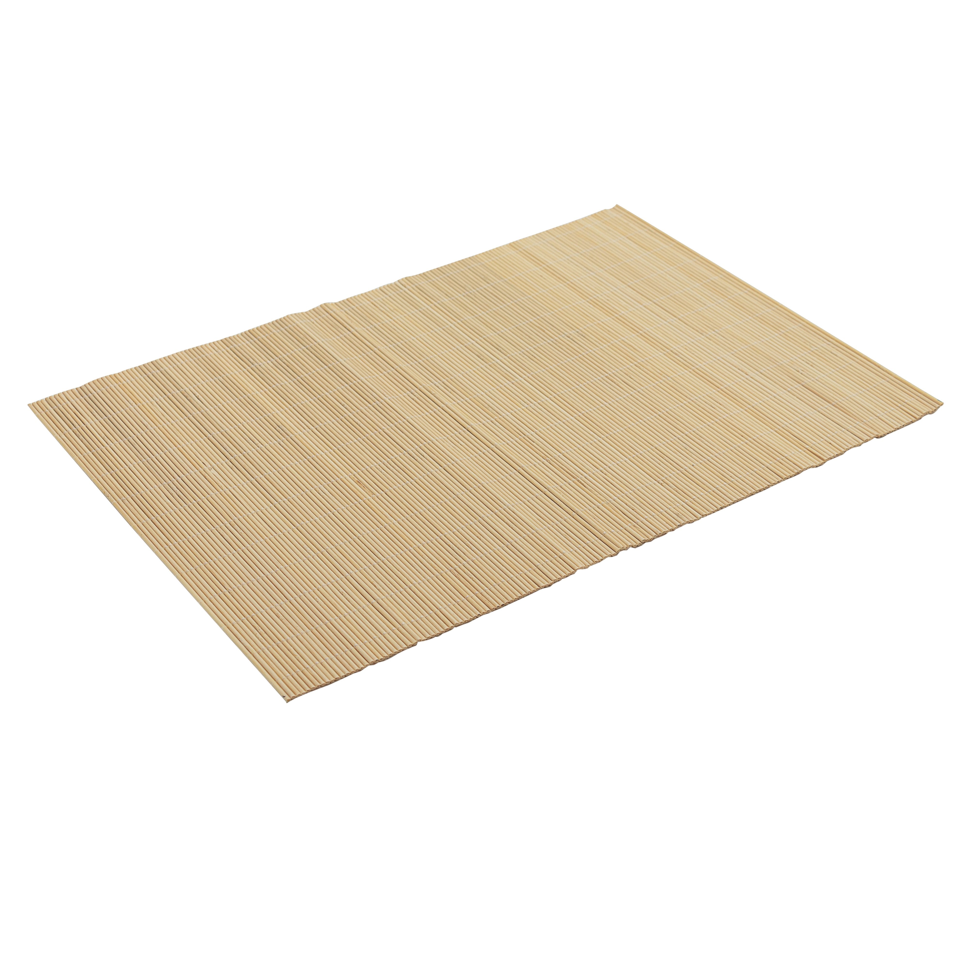 Set 4 tovagliette, Bamboo, Naturale, 45x30 cm – Papee Home